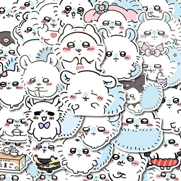 [BUNJANG] Mongmongga Character Die-Cut Stickers / 모몽가 조각 스티커