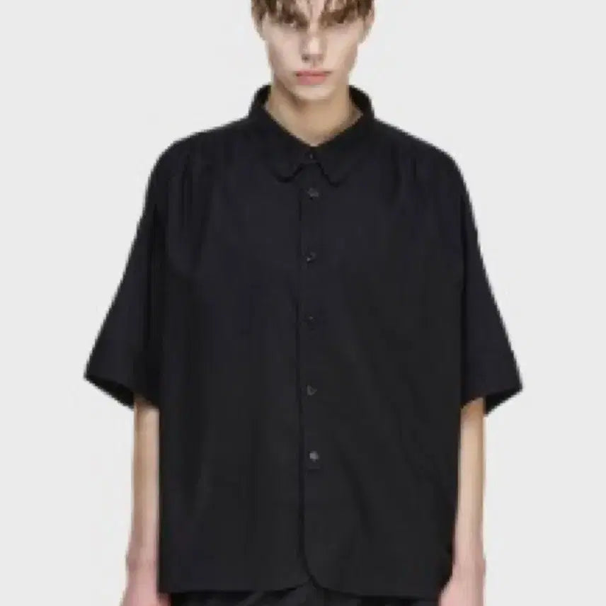 [BUNJANG] Songzio Homme Multi-Pleats Half Shirt / (48) 송지오옴므 멀티 플리츠 하프 셔츠