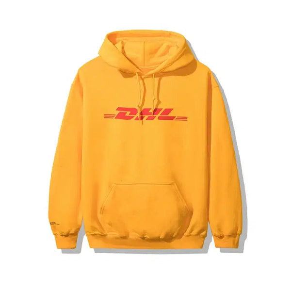 [BUNJANG] Anti Social Social Club x DHL Hoodie Yellow / [L] 안티소셜소셜클럽 X DHL 후드티 옐로우