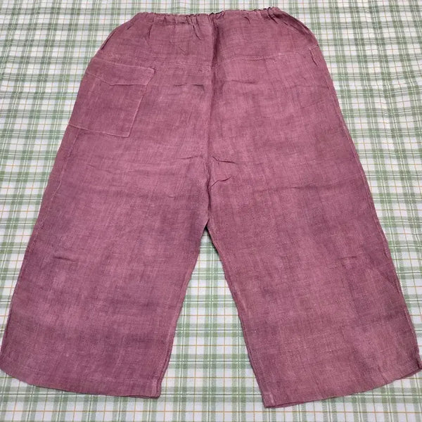 [BUNJANG] Ramie Elastic Waist Pants / 37ㅡ모시 고무줄  바지ㅡ55ㅡ66