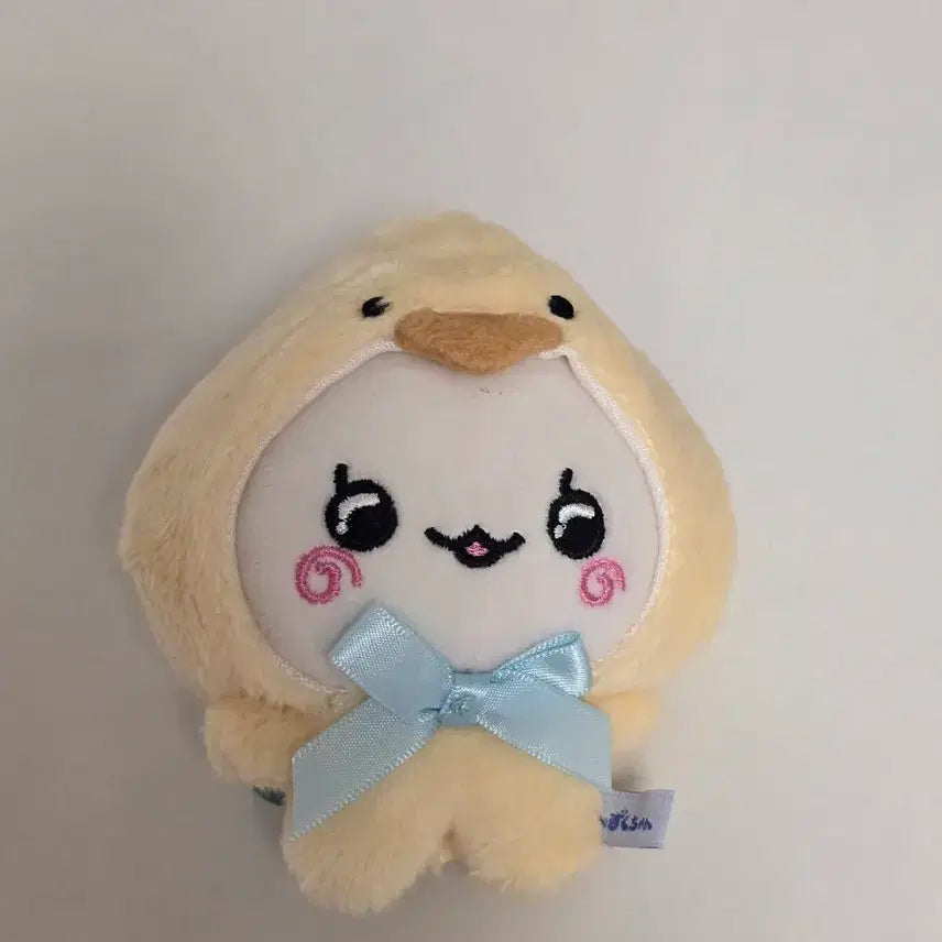 [BUNJANG] Shizuku-chan Milk-kun Chick Plush Keychain / 시즈쿠짱 밀크군 병아리 인형 키링