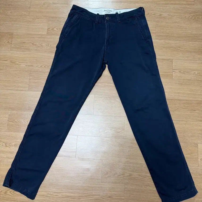 [BUNJANG] Abercrombie Navy Cotton Pants / 아베크롬비 면바지