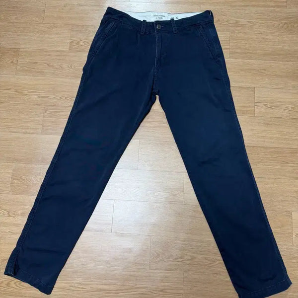 [BUNJANG] Abercrombie Navy Cotton Pants / 아베크롬비 면바지