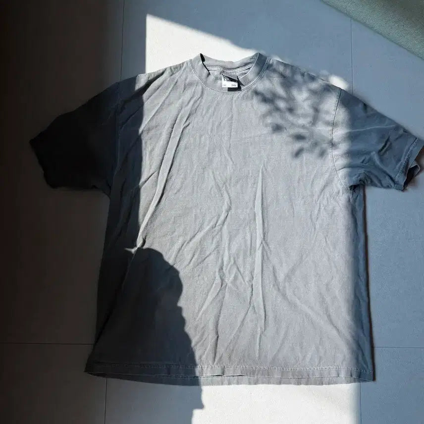 [BUNJANG] Shaka Wear Garment Washed T-Shirt 2-Piece Bundle Set 2XL Charcoal Dark Gray / 샤카웨어 가먼트워싱 티셔츠 2장 일괄 2xl / 차콜 다크그레이