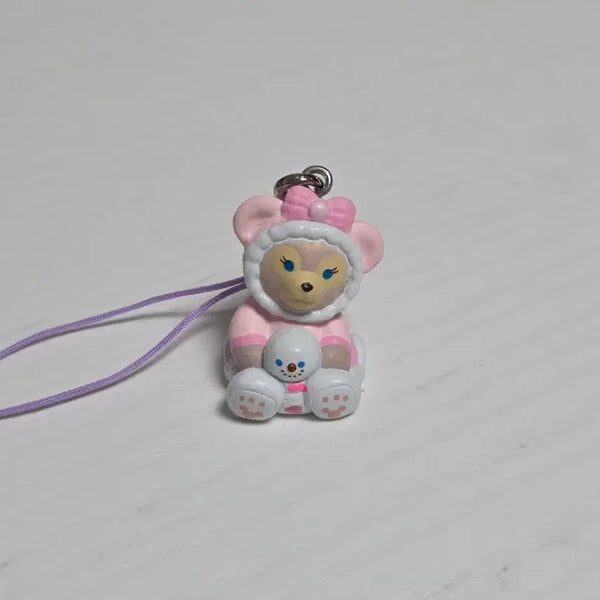 [BUNJANG] DuFFY and Friends ShellieMay Snowman Mini Keychain / 더피와친구들 쉐리메이 눈사람  미니키링 폰고리