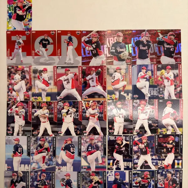[BUNJANG] Kia Tigers 2026 KBO Card Oh Sun-woo Parallel Bundle Set / 기아타이거즈 2026 kbo 카드 기아 알파벳 오선우 패러렐
