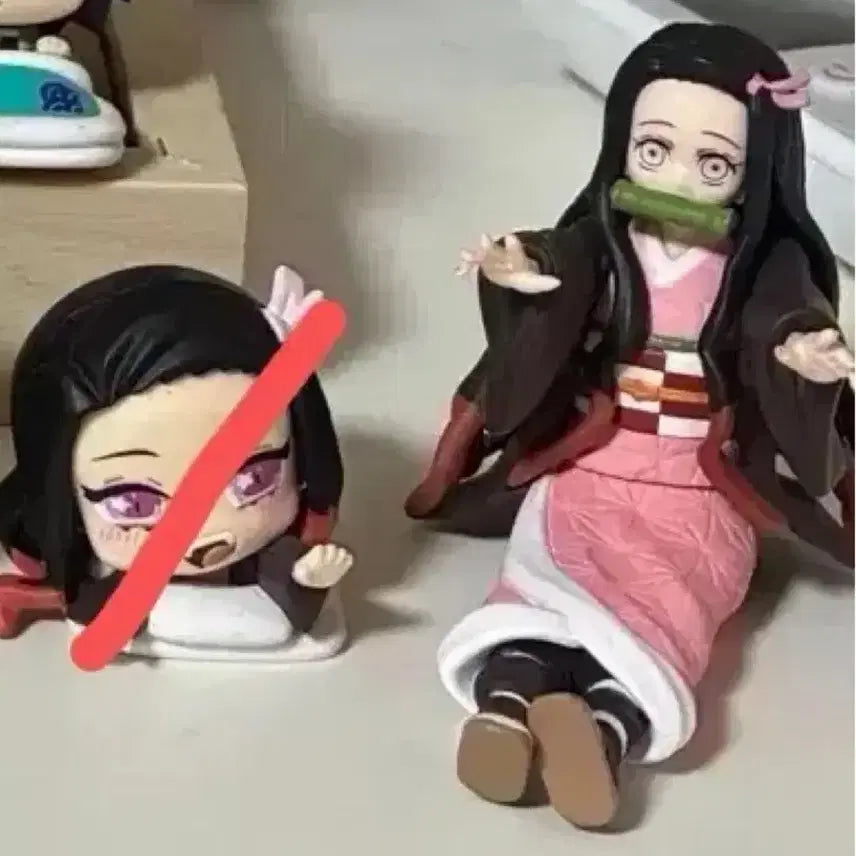 [BUNJANG] Demon Slayer Nezuko Mini Figure Gacha / 귀멸의 칼날  가챠(네즈코)