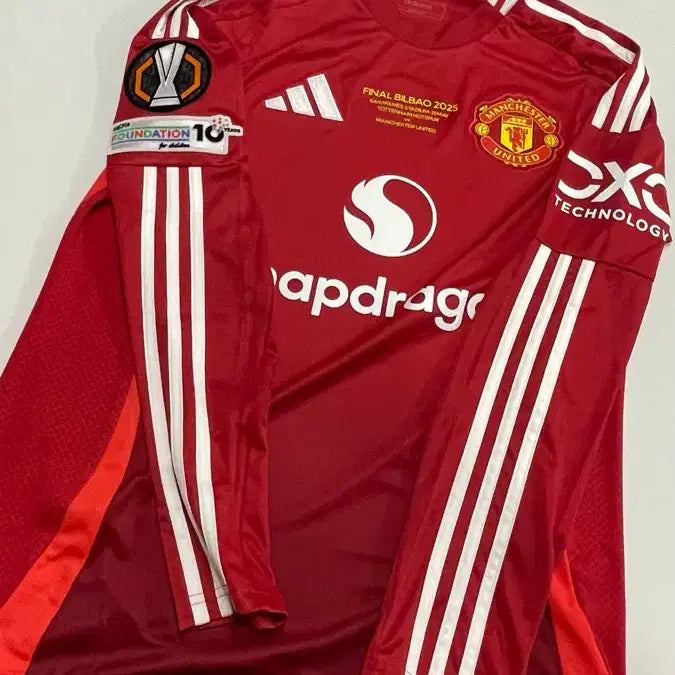 [BUNJANG] Bruno Fernandes 24-25 Europa League Final Replica Jersey (Size M) / 24-25 브루노 페르난데스 유로파 결승 유니폼