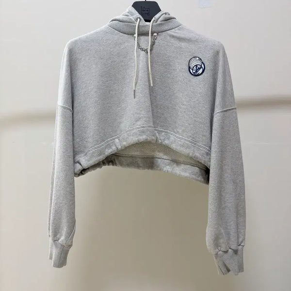[BUNJANG] Louis Vuitton Cropped Hoodie Size S / 루이비통 크롭 후드티 S사이즈