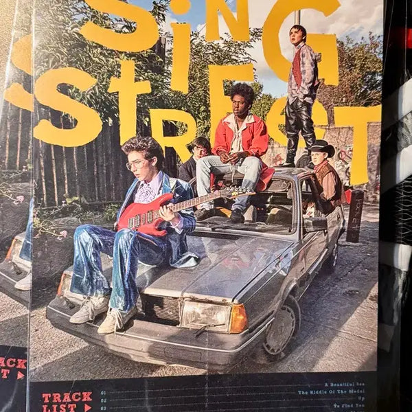 [BUNJANG] Sing Street Tracklist Poster (Unsealed) / 싱 스트리트 트랙리스트 포스터 미개봉