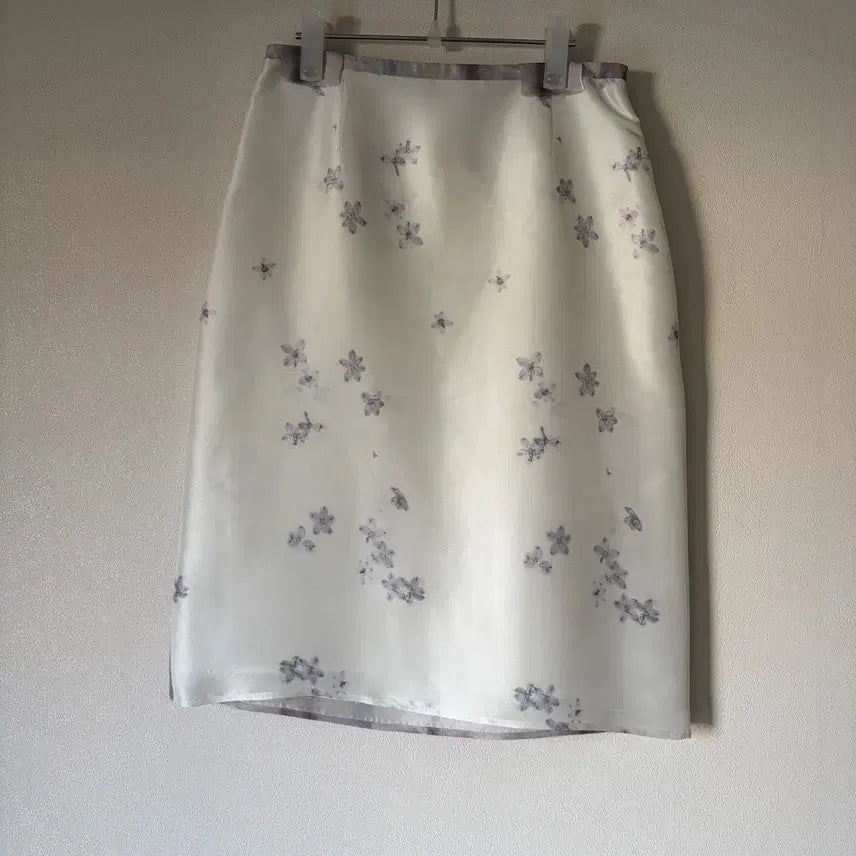 [BUNJANG] TEAK Floral Print Midi Skirt / TEAK 프린트 스커트
