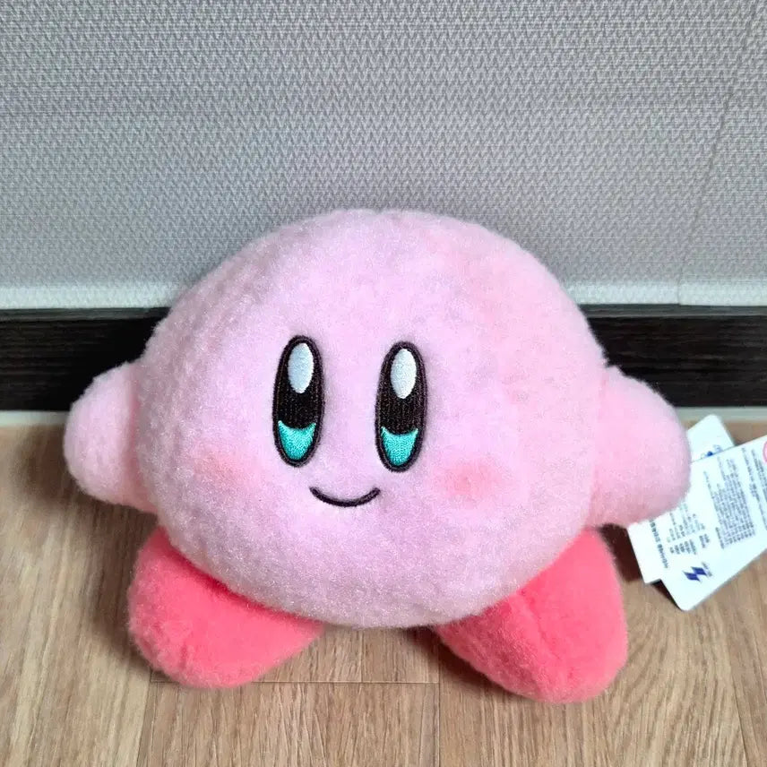[BUNJANG] Kirby Wool Plush 11cm Smiling / 별의커비 봉제인형 양모 방긋 (싱긋) 11cm