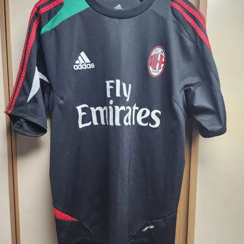 [BUNJANG] Adidas AC Milan Training Top Jersey / 아디다스 AC밀란 트레이닝탑