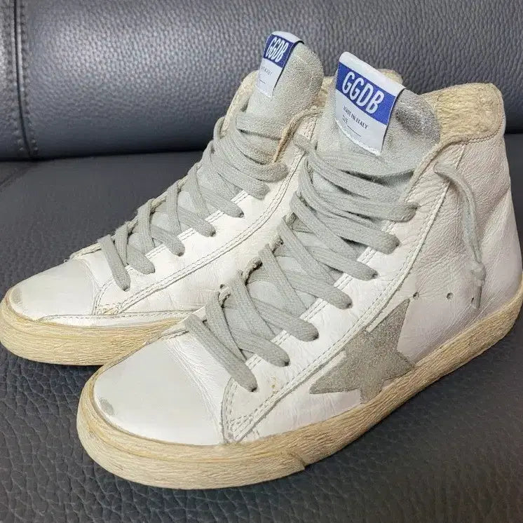 [BUNJANG] Golden Goose Francy High Top Sneakers Size 36 / 골든구스 프란시 하이탑 스니커즈 36 (235)