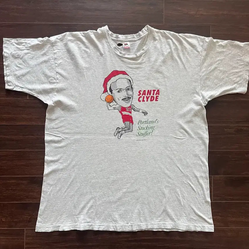 [BUNJANG] XXXL Vintage Santa Cruz Single Stitch T-Shirt / [XXXL] 미국 빈티지 싱글스티치 산타 클라이드 티셔츠
