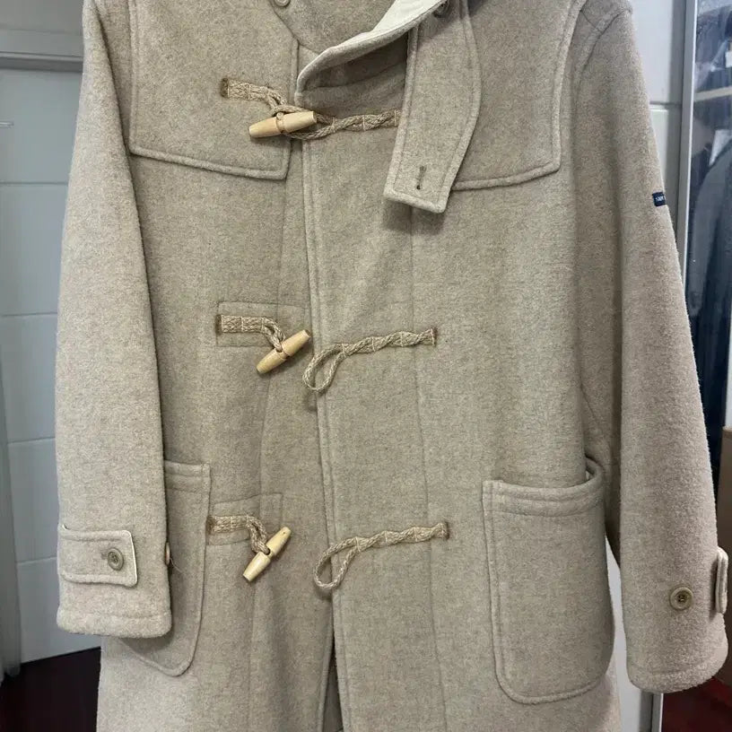 [BUNJANG] Saint James Duffle Coat Beige S / 세인트제임스 더플 코트 S