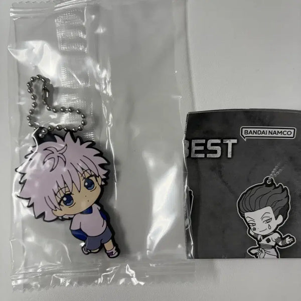 [BUNJANG] Hunter x Hunter Killua Rubber Strap Keychain Gacha Goods / [미개봉] 헌터헌터 키르아 러버 스트랩 러버참 키링 가챠 굿즈 헌헌