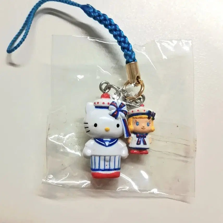 [BUNJANG] Hello Kitty Marine Look Strap Charm / 마린고전키티스트랩