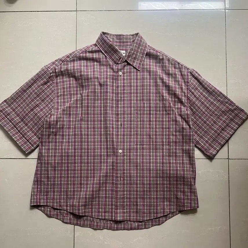 [BUNJANG] Zara Joo Woo Jae Checkered Shirt / 자라 주우재 체크 셔츠