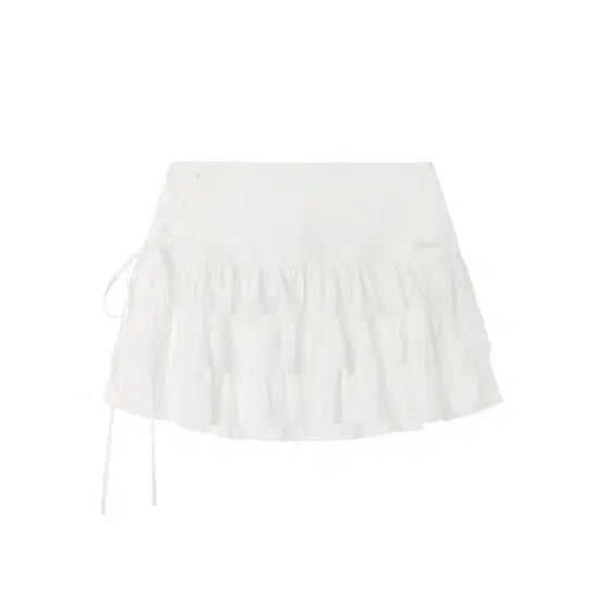 [BUNJANG] Clishere Sheer Flow Frill Skirt / 클리시어 Sheer flow frill skirt 새상품