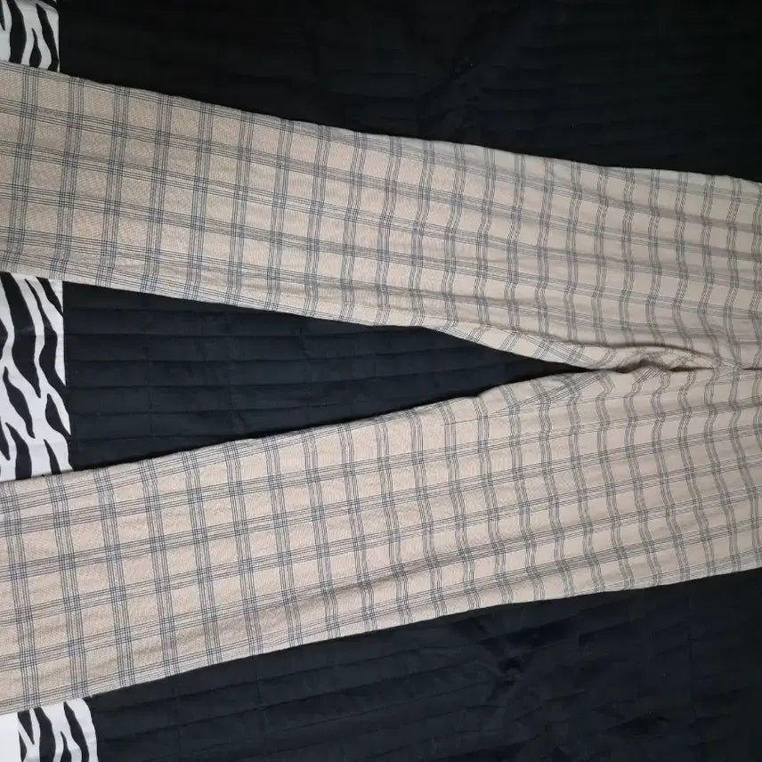 [BUNJANG] Beanpole Slim Fit Check Trousers Size 86 / 빈폴 슬림핏 체크 바지 사이즈 86