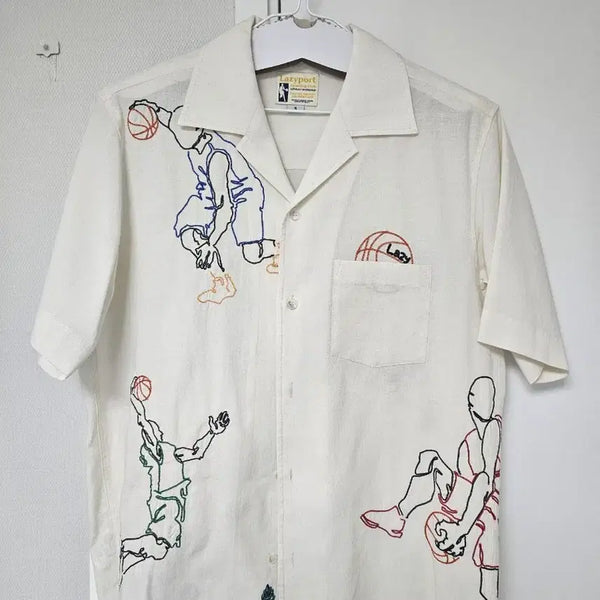 [BUNJANG] Lazyport Sporting Club Camp Shirt / Lazyport Sporting Club 캠프셔츠