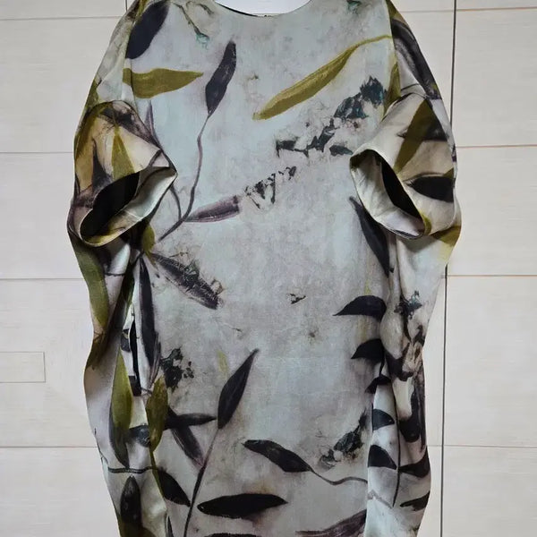 [BUNJANG] 100% Silk Organza Blouse (S) New / 실크 100% 오간자 블라우스 (S) 새상품