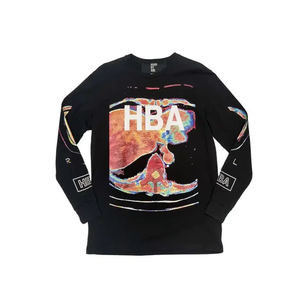 [BUNJANG] Hood By Air 14FW Thermal Print T-Shirt Black M / 후드바이에어 - 14FW 써멀 프린트 티셔츠 - 블랙 - M