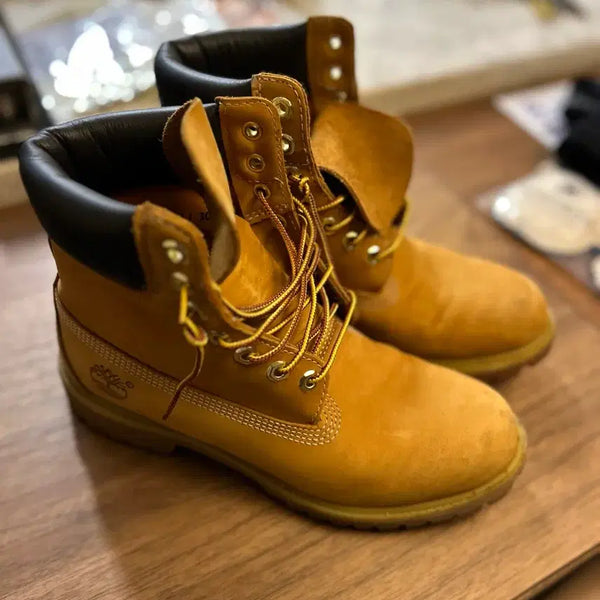 [BUNJANG] Timberland 10061 Wheat Nubuck Classic Work Boots 7.5W / 팀버랜드 10061 7_1/2w