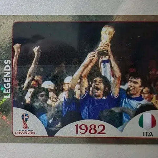[BUNJANG] 1982 Italy World Cup Panini Sticker Card / 2018 이탈리아 1982 파니니 월드컵 스티커카드 레전드