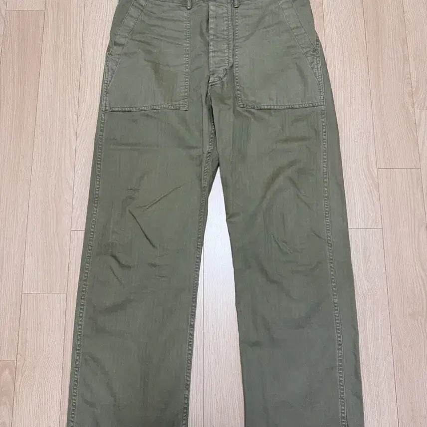 [BUNJANG] RRL Herringbone Fatigue Pants / Rrl 헤링본 퍼티그 팬츠 33/32
