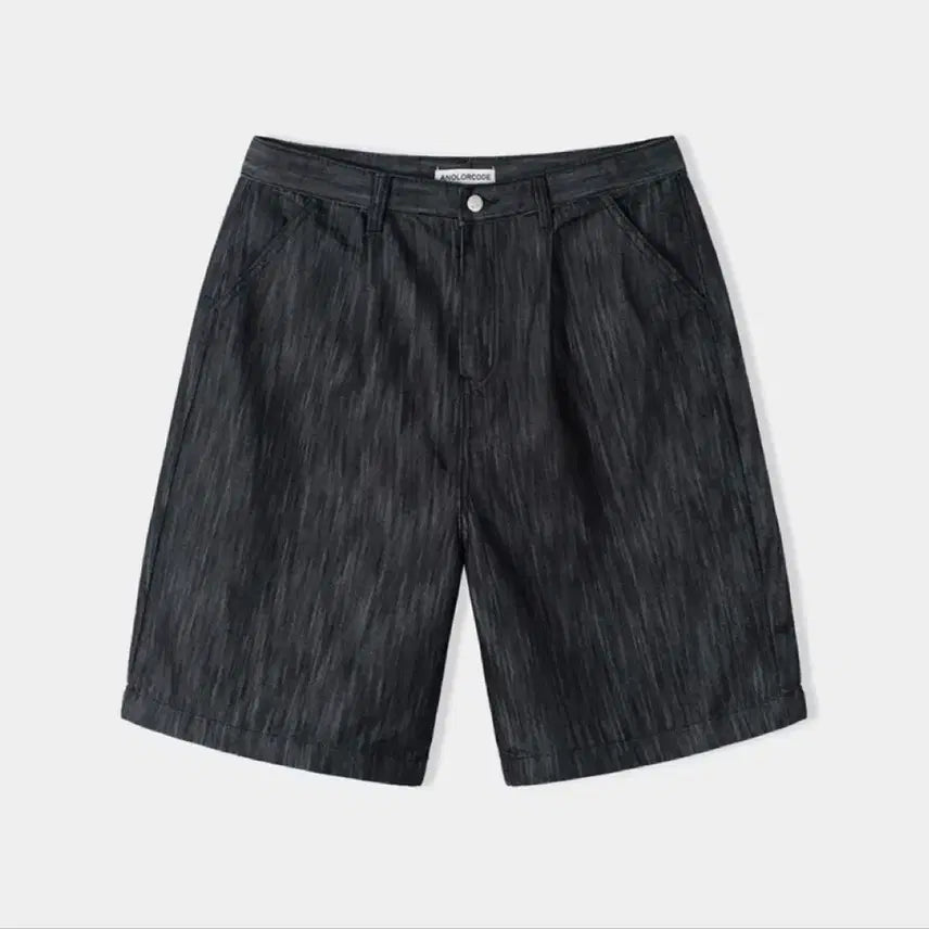[BUNJANG] Unalloyed Code Slub Washing Bermuda Denim Pants / 어널러코드 슬랍워싱 버뮤다 데님 팬츠