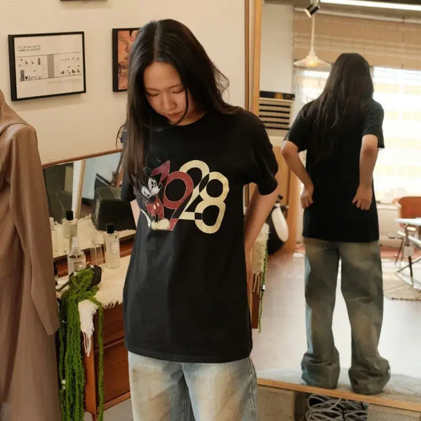 [BUNJANG] Disney Mickey Mouse 1928 Vintage T-Shirt / 디즈니 미키마우스 1928 빈티지 티셔츠