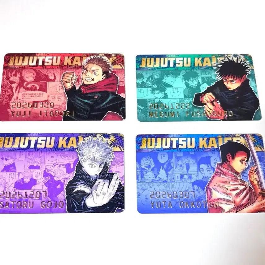 [BUNJANG] Jujutsu Kaisen 2026 Jump Shop Birthday Card / 주술회전 2026 점프샵 벌스데이 생일 카드