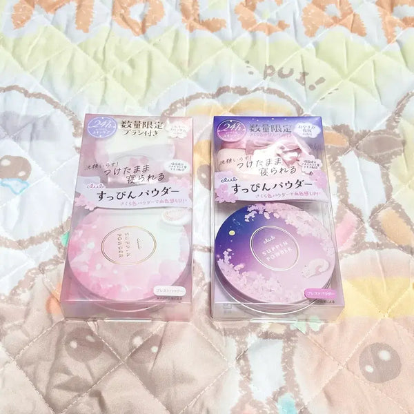 [BUNJANG] Spiinn Limited Edition Scented Powder Duo (Milky Blossom & Good Night Cherry Blossom) / 클럽 슷핀 슷핑 파우더 수량한정 2종 밀키블로썸, 잘자요 밤 벚꽃향