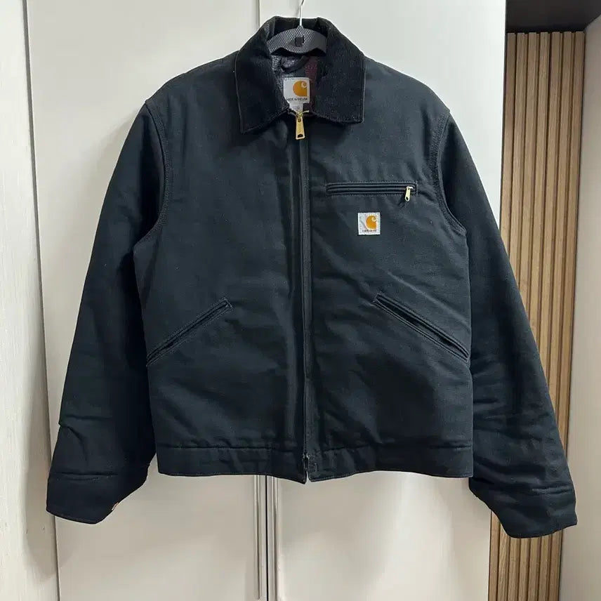 [BUNJANG] Carhartt J001 Detroit Jacket Black / 칼하트 J001 디트로이트 자켓 블랙