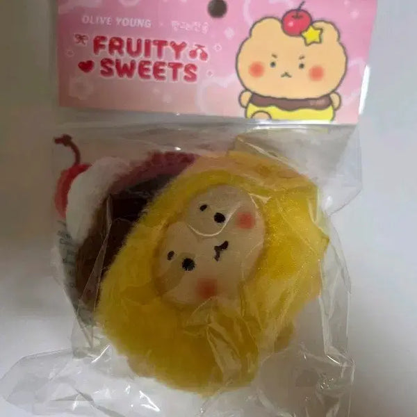 [BUNJANG] Olive Young Mangom Collaboration Pudding Plush / 올리브영 망곰 콜라보 푸딩인형