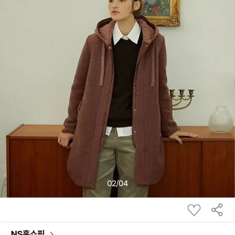 [BUNJANG] MARJIO Women's Fleece Hooded Long Jacket (Size 95 / Old Size 77) / 새상품급) 마르조 여성 후디 플리스 롱자켓 사이즈95(구77)여러 중