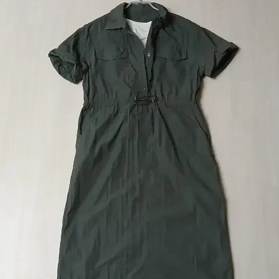 [BUNJANG] Crisp Long Shirt Dress / 바스락 롱원피스