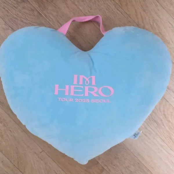 [BUNJANG] Lim Young Woong 'IM HERO TOUR 2025 SEOUL' Heart Cushion / 임영웅 서울 방석 쿠션