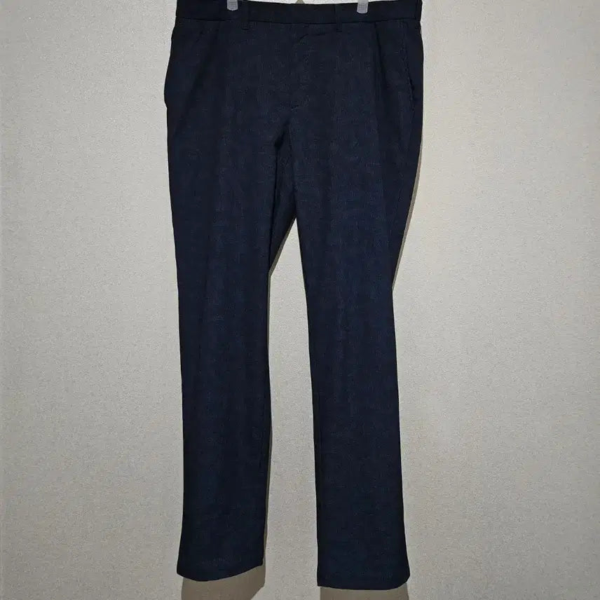 [BUNJANG] Louis Castel Pattern Slacks Navy / 루이까스텔  바지 패턴 네이비