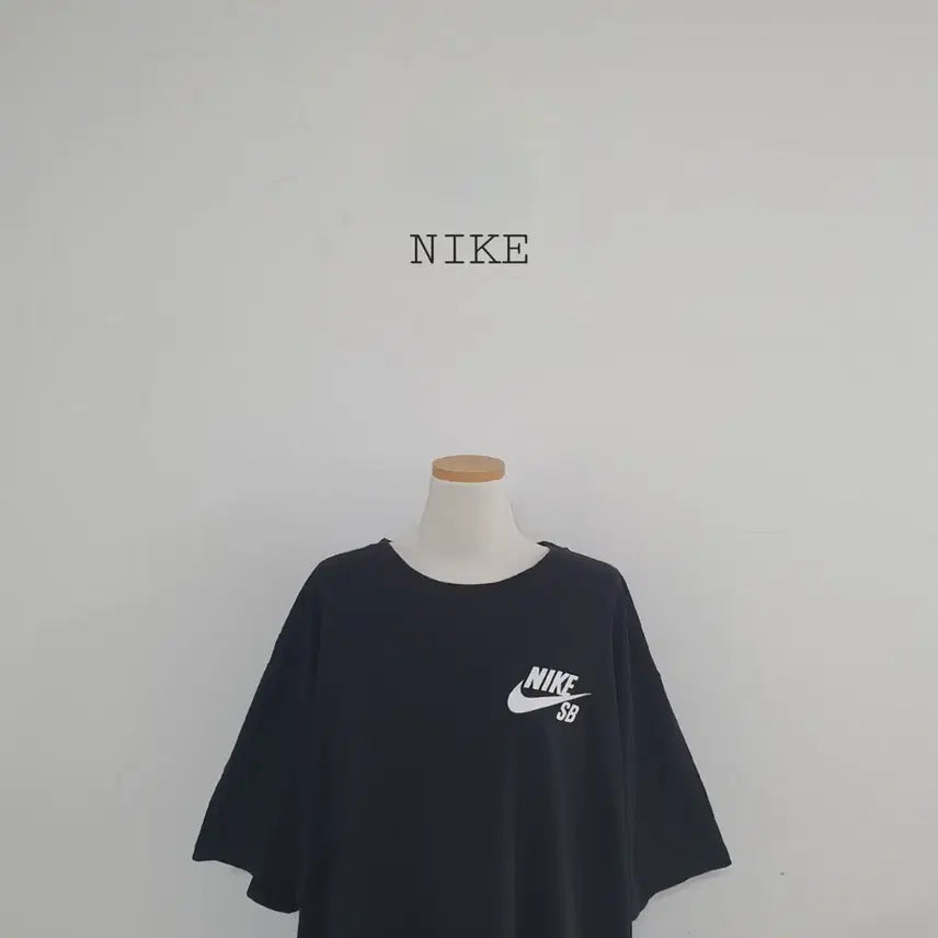 [BUNJANG] Nike SB Black Logo Short Sleeve T-Shirt / 세일)No.26062212 나이키 SB 반팔티 블랙