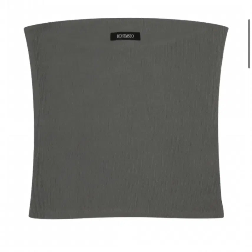 [BUNJANG] Bohemian Seoul Basic Tube Top Khaki / 보헤미안서울) 베이직 튜브탑 카키