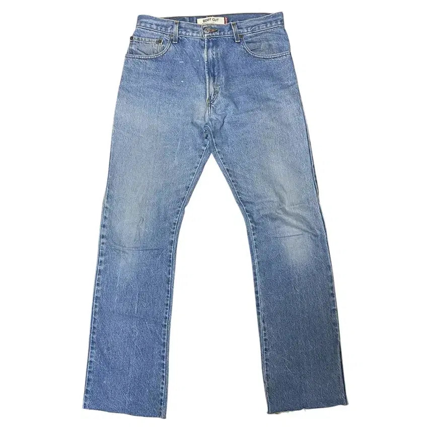 [BUNJANG] Levi's 517 Vintage Bootcut Cut-Off Denim Jeans / 리바이스 517 부츠컷 컷오프