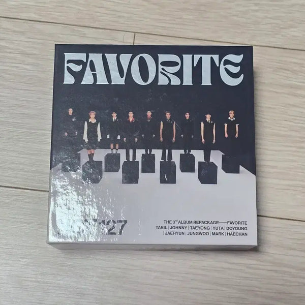 [BUNJANG] NCT 127 3rd Repackage Album 'Favorite' Kit Album (Poetic Ver.) / NCT127 정규3집 리패키지 favorite 키노앨범 kit 키트