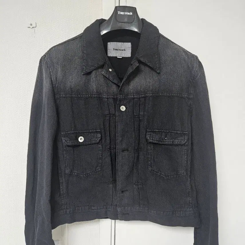 [BUNJANG] Tonywack Cotton Linen Trucker Jacket / 토니웩 코튼 리넨 트러커 자켓