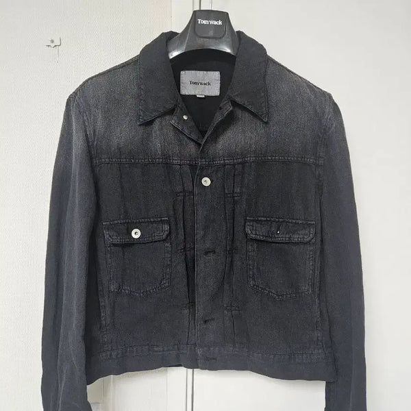 [BUNJANG] Tonywack Cotton Linen Trucker Jacket / 토니웩 코튼 리넨 트러커 자켓