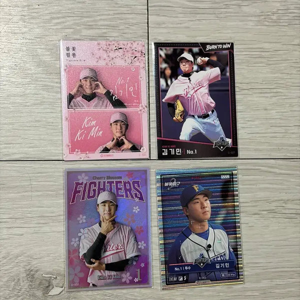 [BUNJANG] Fire Baseball Season 2 Kim Ki-min Player Card / 불꽃야구 시즌 2 김기민 선수 카드