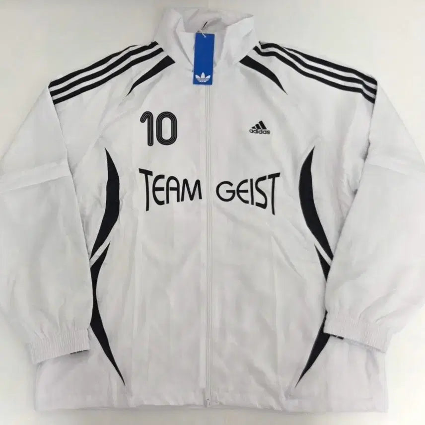 [BUNJANG] Adidas Teamgeist Track Top Oversized Woven Windbreaker Jacket L / (새상품/L)아디다스 팀가이스트 트랙탑 트레이닝 자켓 우븐 바람막이