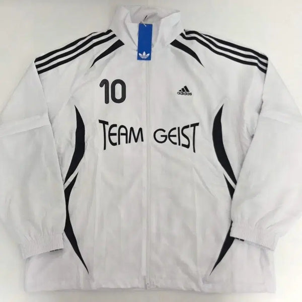 [BUNJANG] Adidas Teamgeist Track Top Oversized Woven Windbreaker Jacket L / (새상품/L)아디다스 팀가이스트 트랙탑 트레이닝 자켓 우븐 바람막이